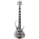 Ibanez BTB25TH5-SLM Silver Blizzard Matte 5-String Bass Guitar