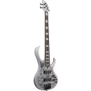 Ibanez BTB25TH5-SLM Silver Blizzard Matte 5-String Bass Guitar