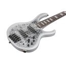 Ibanez BTB25TH5-SLM Silver Blizzard Matte 5-String Bass Guitar