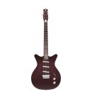 Danelectro 59 Triple Divine Elektro Gitarre Dark Burgundy