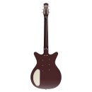 Danelectro 59 Triple Divine Elektro Gitarre Dark Burgundy