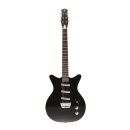 Danelectro 59 Triple Divine Guitar Black - Elektrogitarre...