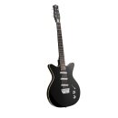 Danelectro 59 Triple Divine Guitar Black - Elektrogitarre schwarz