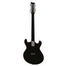 Danelectro 66-12  Black 12-string Electric Guitar