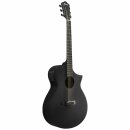 Ibanez AEWC 6-Str - Weathered Black Open Pore Westerngitarre E-Acoustic Guitar