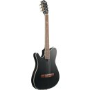 IBANEZ TOD10NL-TKF Tim Henson Signature Nylon String Elektro-Akustik-Gitarre,LEFTHAND, Transparent Black Flat