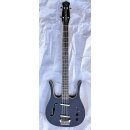 Danelectro 58 Longhorn Bass Hot Rod Black Bassgitarre