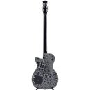 Danelectro 56 Baritone Guitar Black Crackle Baritone Gitarre