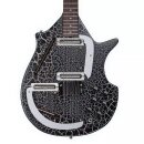 Danelectro Sitar Black Crackle Coral Sitar Reissue