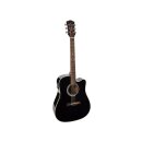 Richwood D40CEBK Elektro-Akustik Westerngitarre MASTER Series