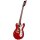 Danelectro 66 Transparent Red E-Guitar