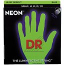 DR Strings HIDEF Neon Green farbige Bass Saiten NGB-45...
