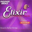 Elixir 16052 Phosphor Nanoweb Light 012 -053 Western...