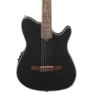 IBANEZ TOD10N-TKF Tim Henson Nylon String Signature Elektro-Akustik-Gitarre,Transparent Black Flat